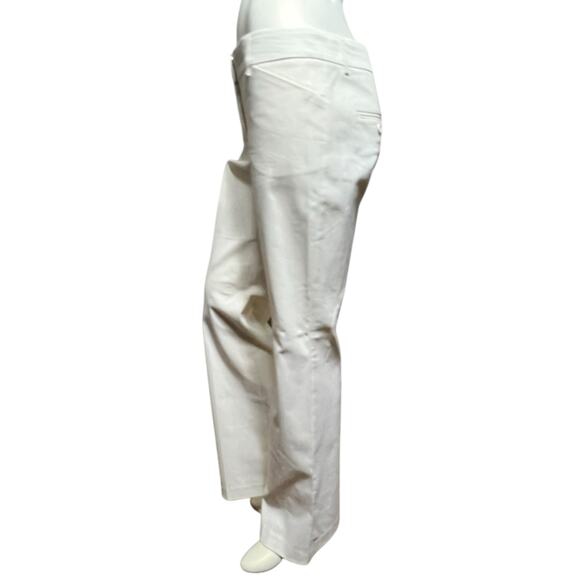Express White Straight Leg Pants - Picture 2 of 13